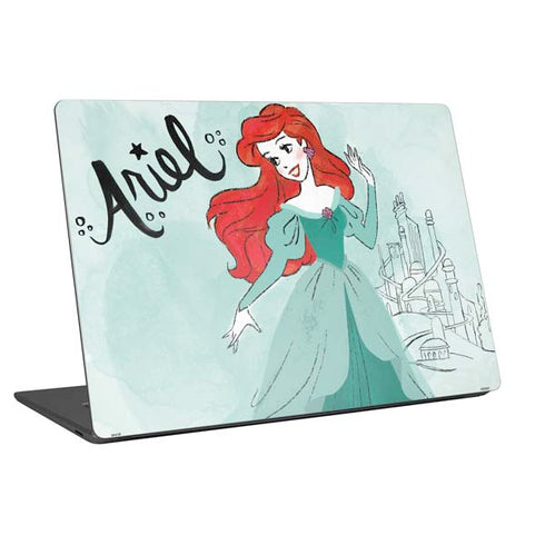 Disney Princess Ariel Art Universal Laptop 11in (8.8 x 6.2in) Skin